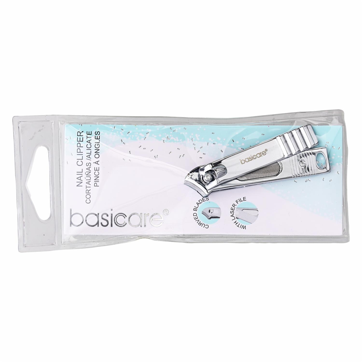 Corta Uñas De Precisión BASICARE Compacto De 6.3 Cm
