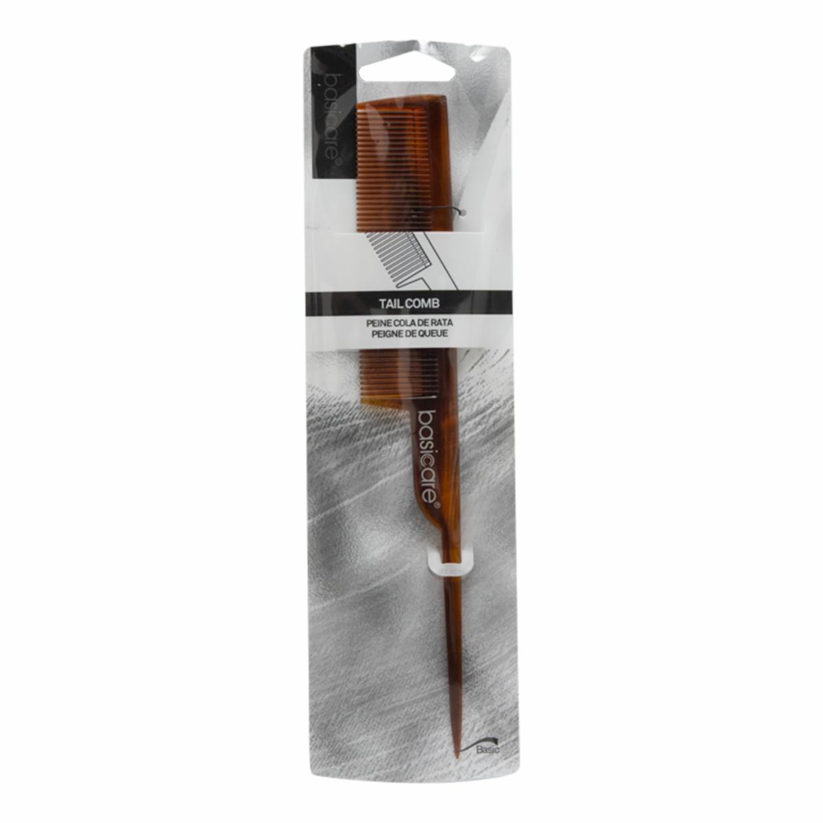 Peinilla De Cabello Con Punta De 21.8Cm BASICARE Unidad