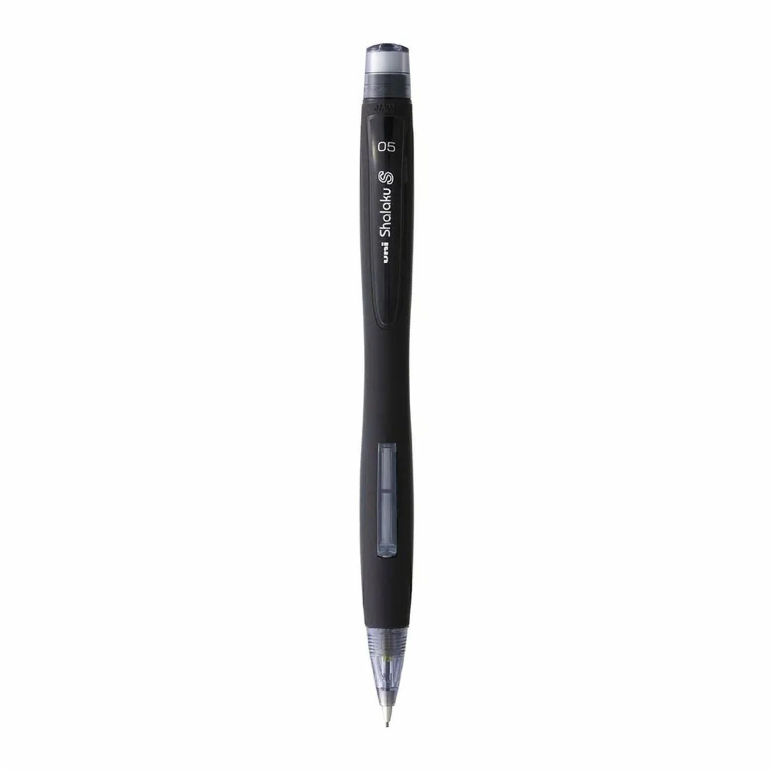 Portaminas Avance Lateral Negro UNI 0.5