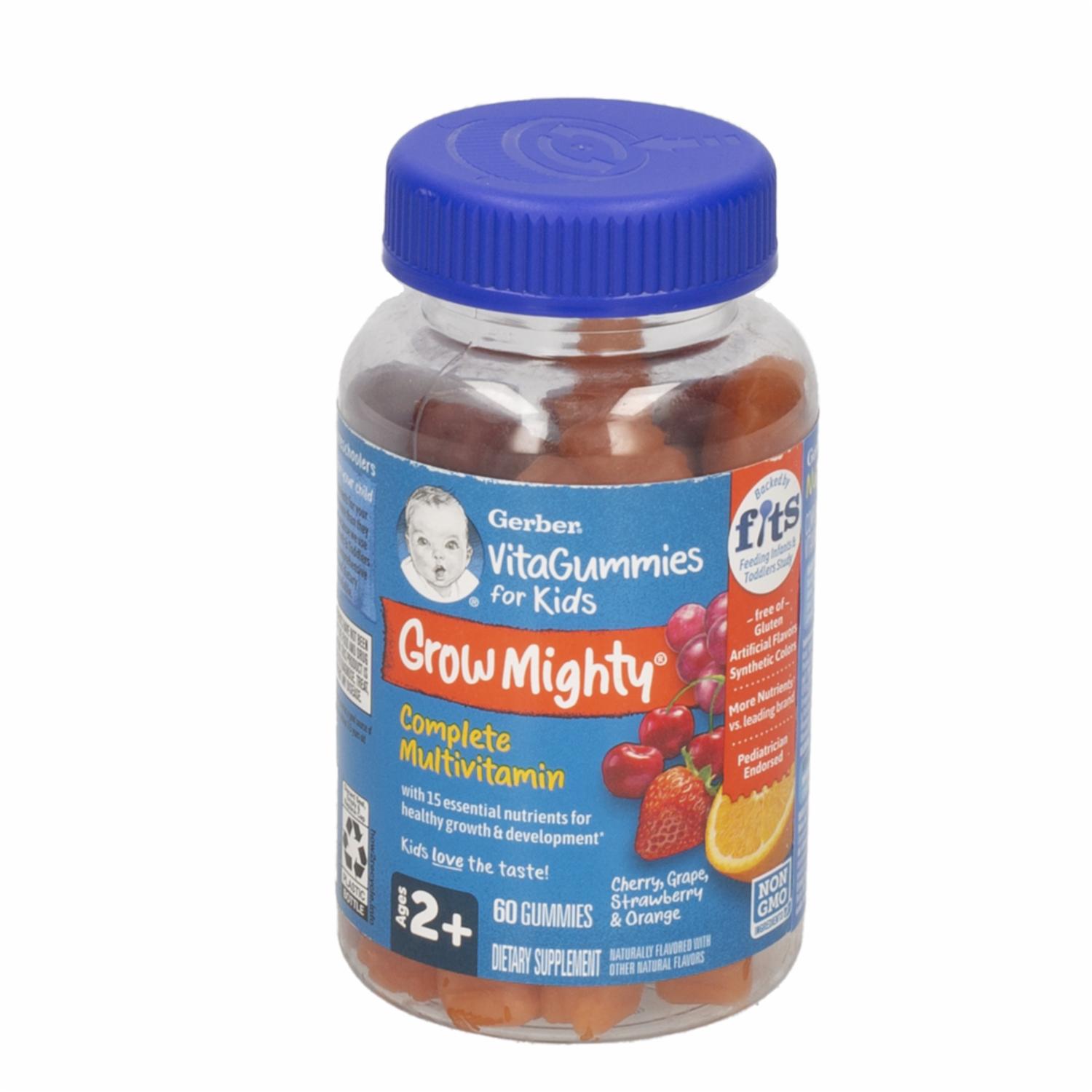 Vitaminas Vitagummies Grow Mighty GERBER 150 G