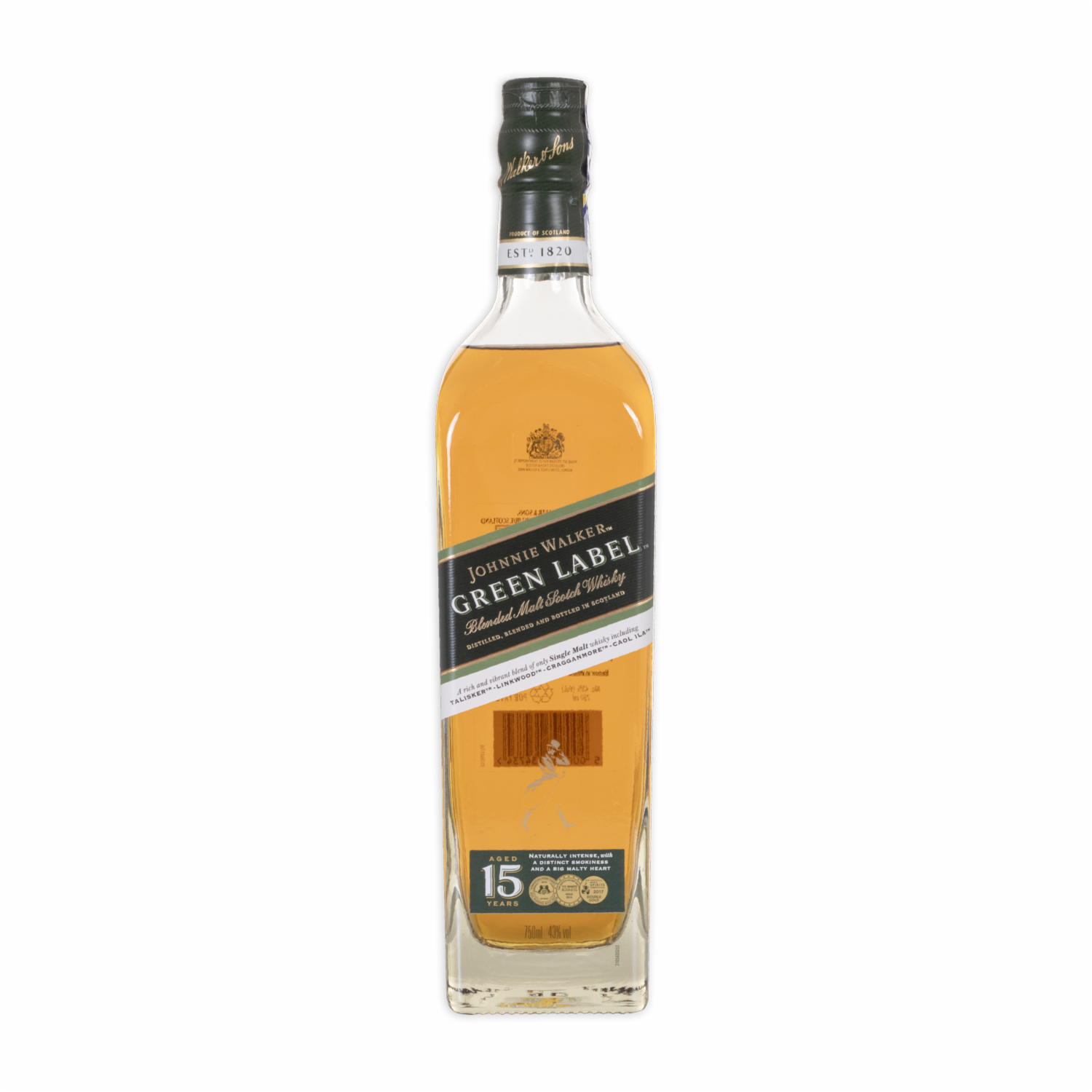 Whisky Green Johnnie Walker 750 Ml