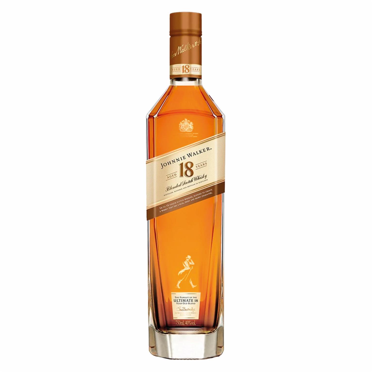 Whisky 18 Años Johnnie Walker 750 Ml