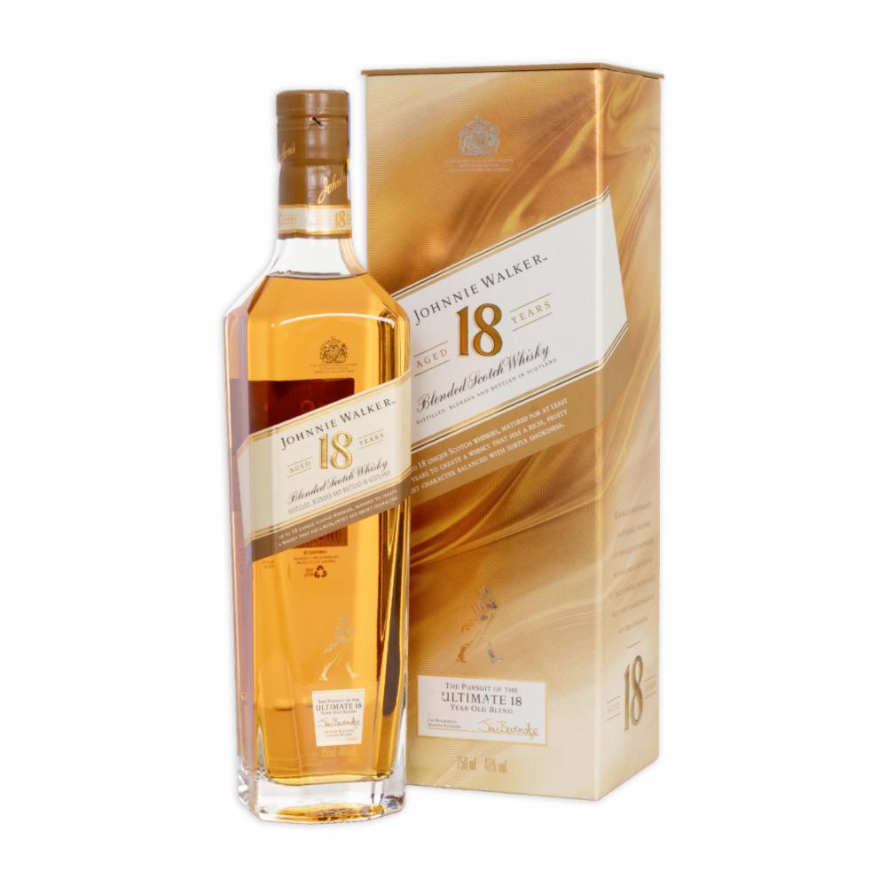 Whisky 18 Años Johnnie Walker 750 Ml