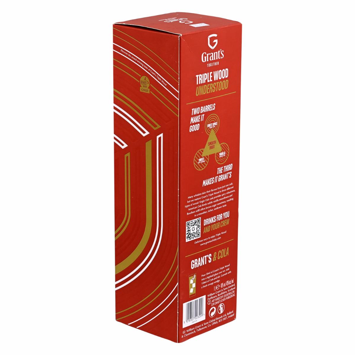 Whisky Blended Grant’s 1000 Ml