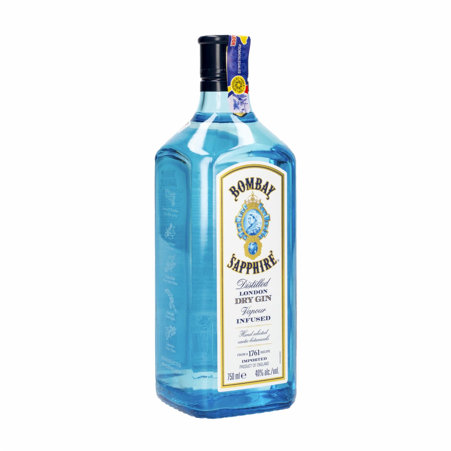Gin Sapphire BOMBAY 750 ML