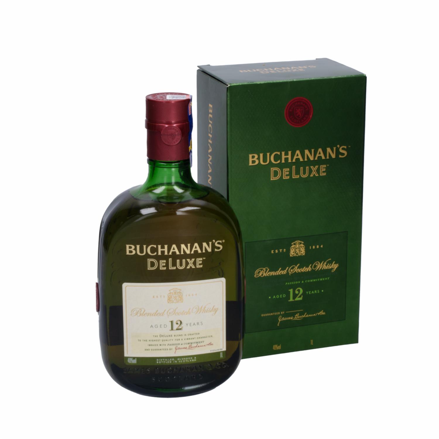 Whisky Deluxe 12 Años Buchanan´s 1000 Ml