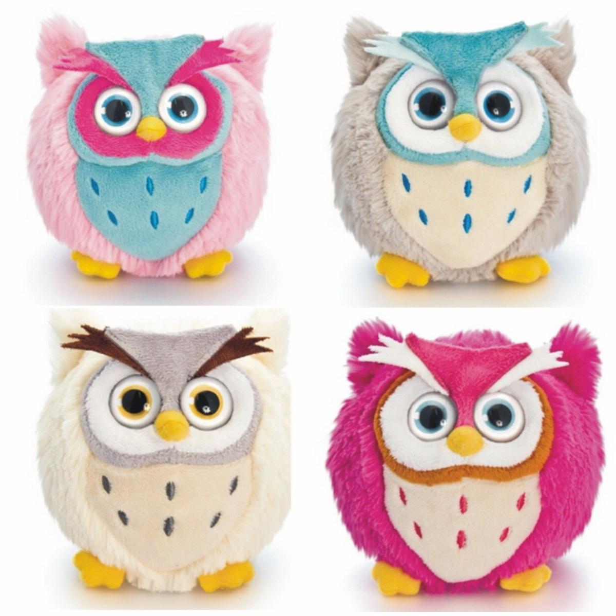 Peluche Buho KEEL TOYS Colores Surtidos