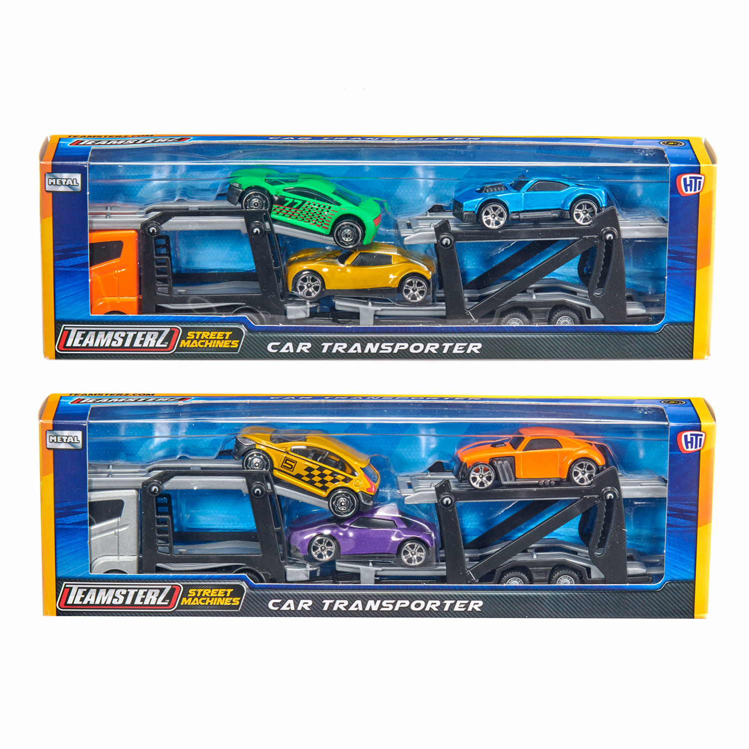 Camión Transportador TEAMSTERZ Incluye 3 Carros