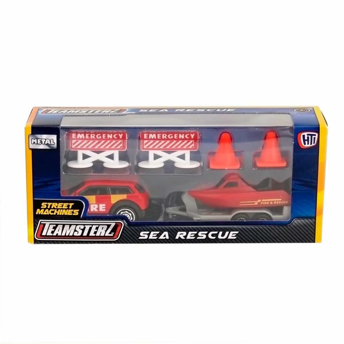 Set De Rescate 6 Piezas TEAMSTERZ Modelos Surtidos