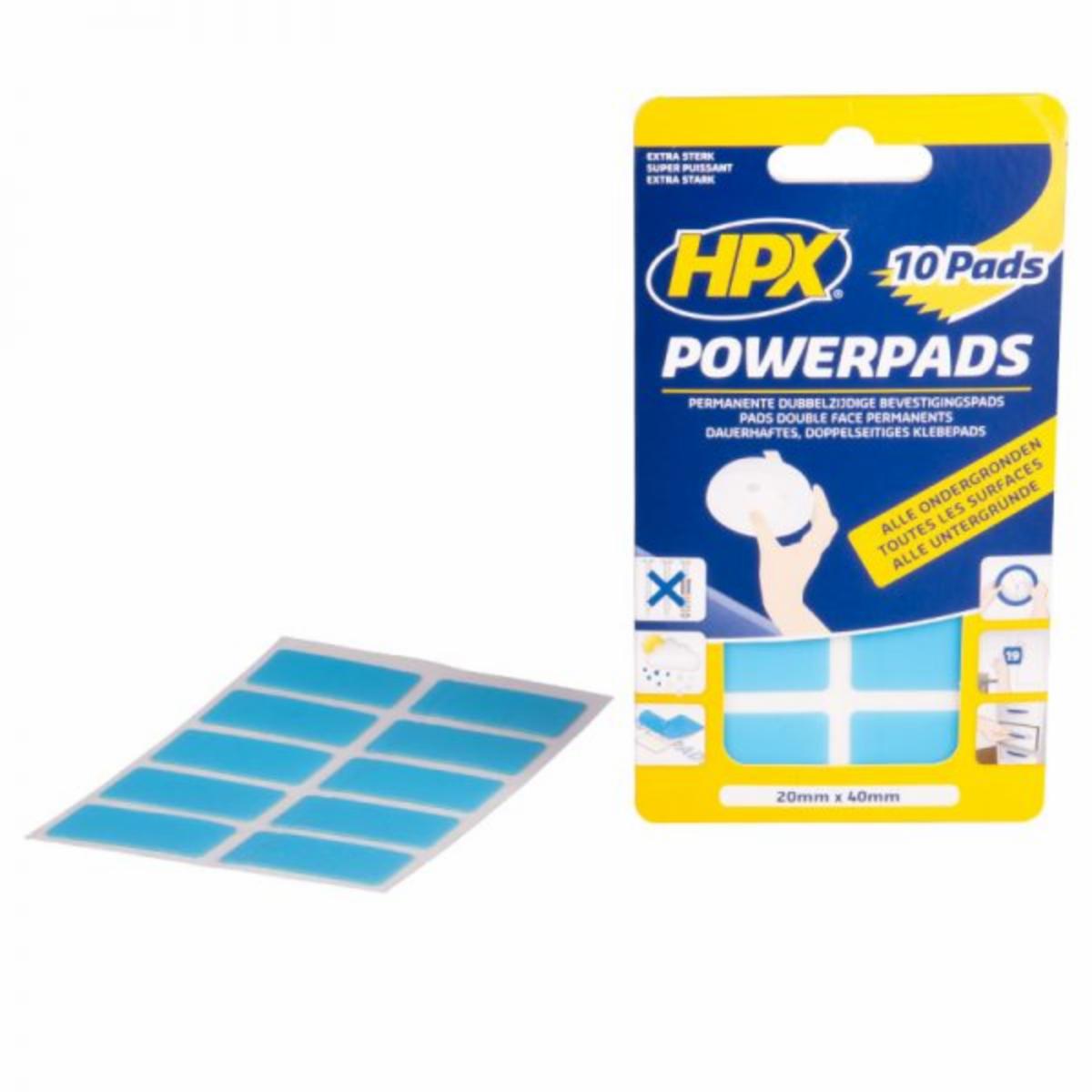 Cinta Doble Faz De 10 Piezas HPX 20MM X 40MM