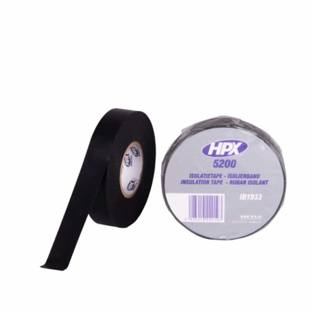 Cinta Aislante PVC Color Negro HPX 19MM X 33M