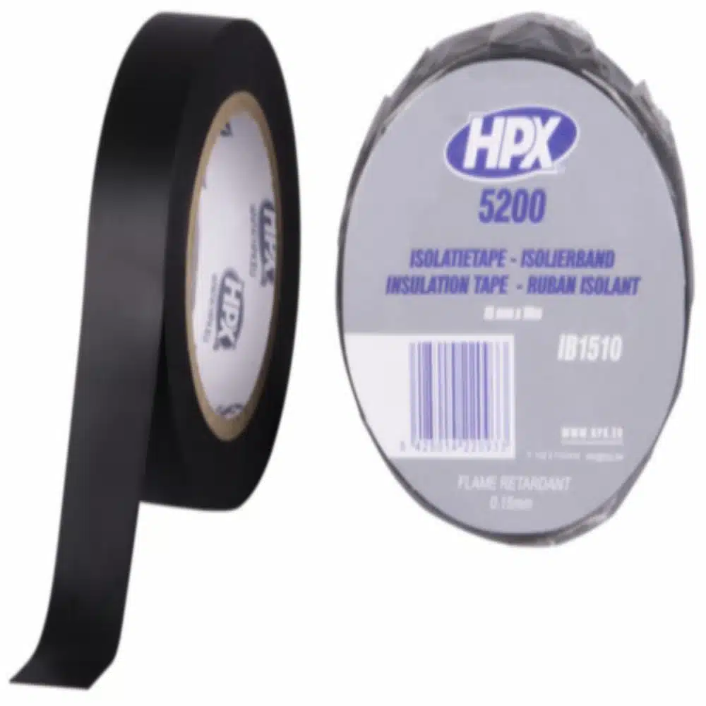 Cinta Aislante Color Negro HPX Unidad