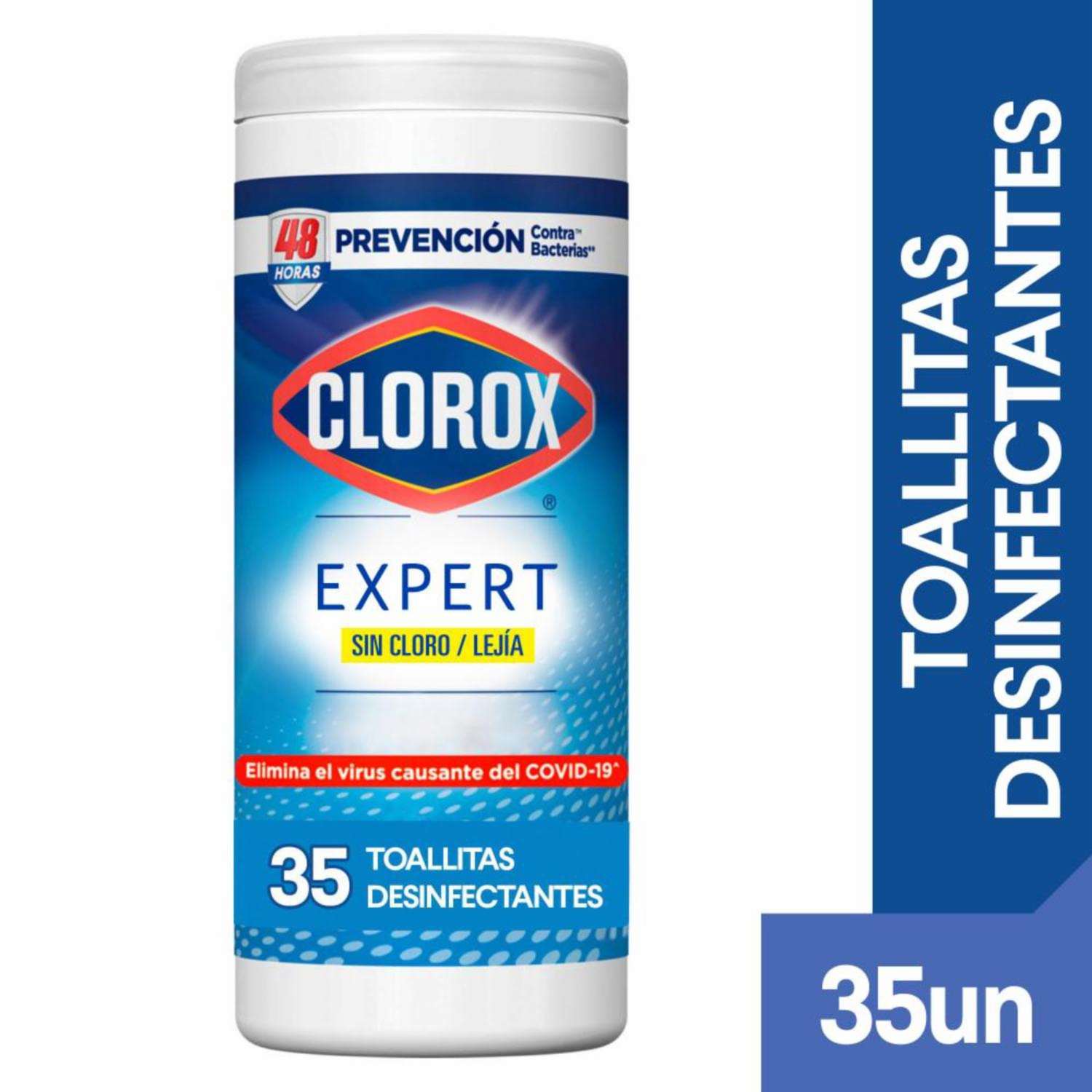 Toallitas Desinfectantes Sin Cloro Expert CLOROX X35 Uds