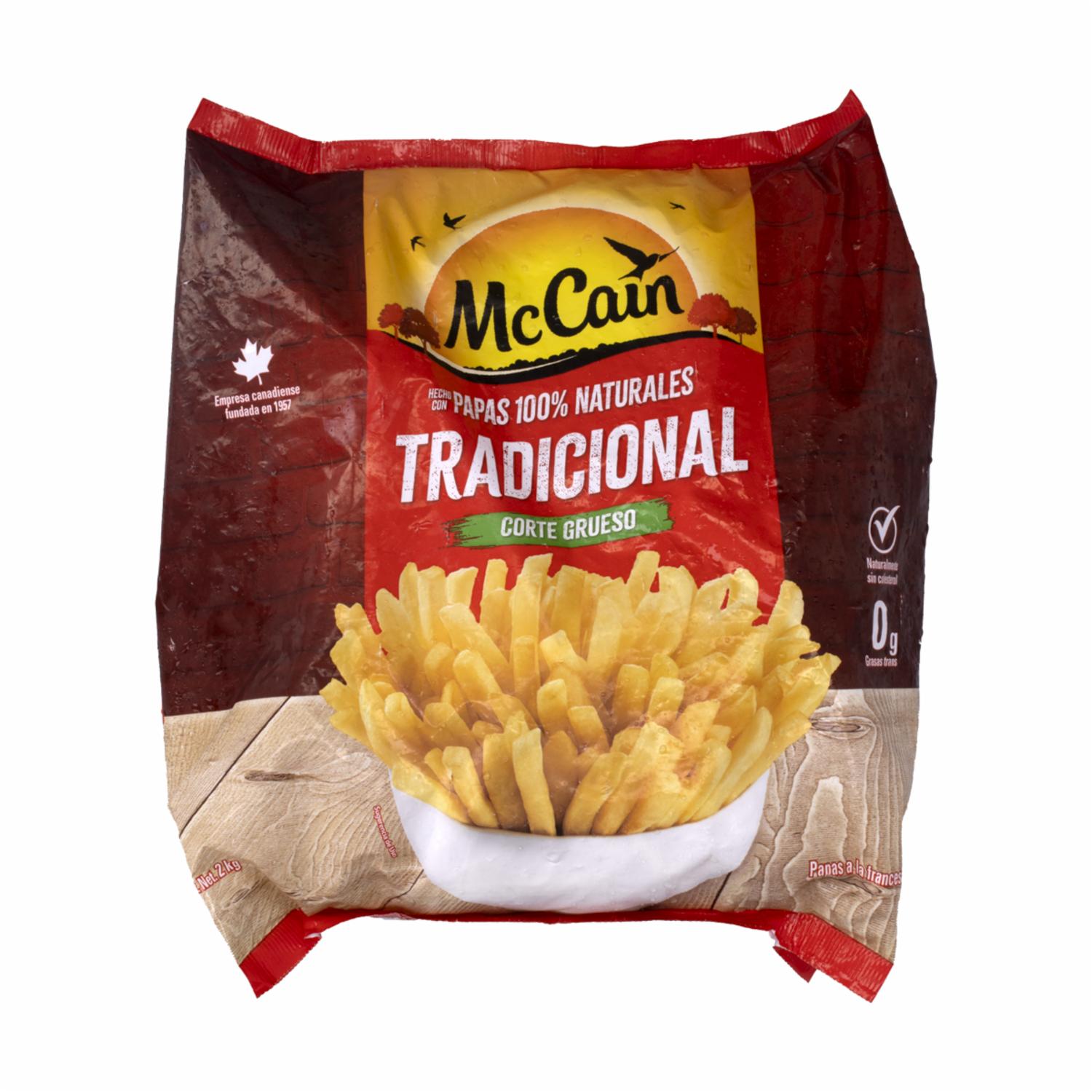 Papas Corte Recto MCCAIN 2000 G