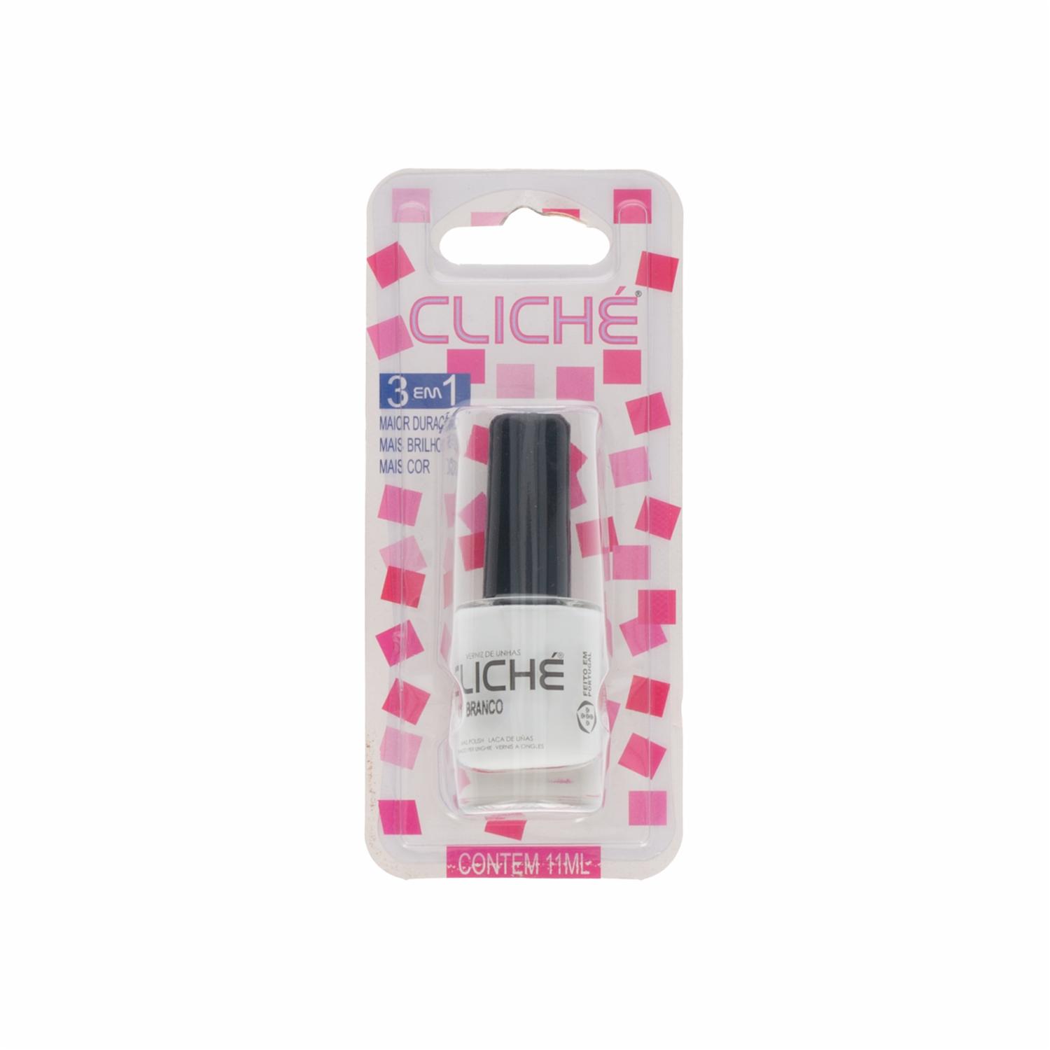 Esmalte De Uñas Blanco Branco CLICHÉ Unidad