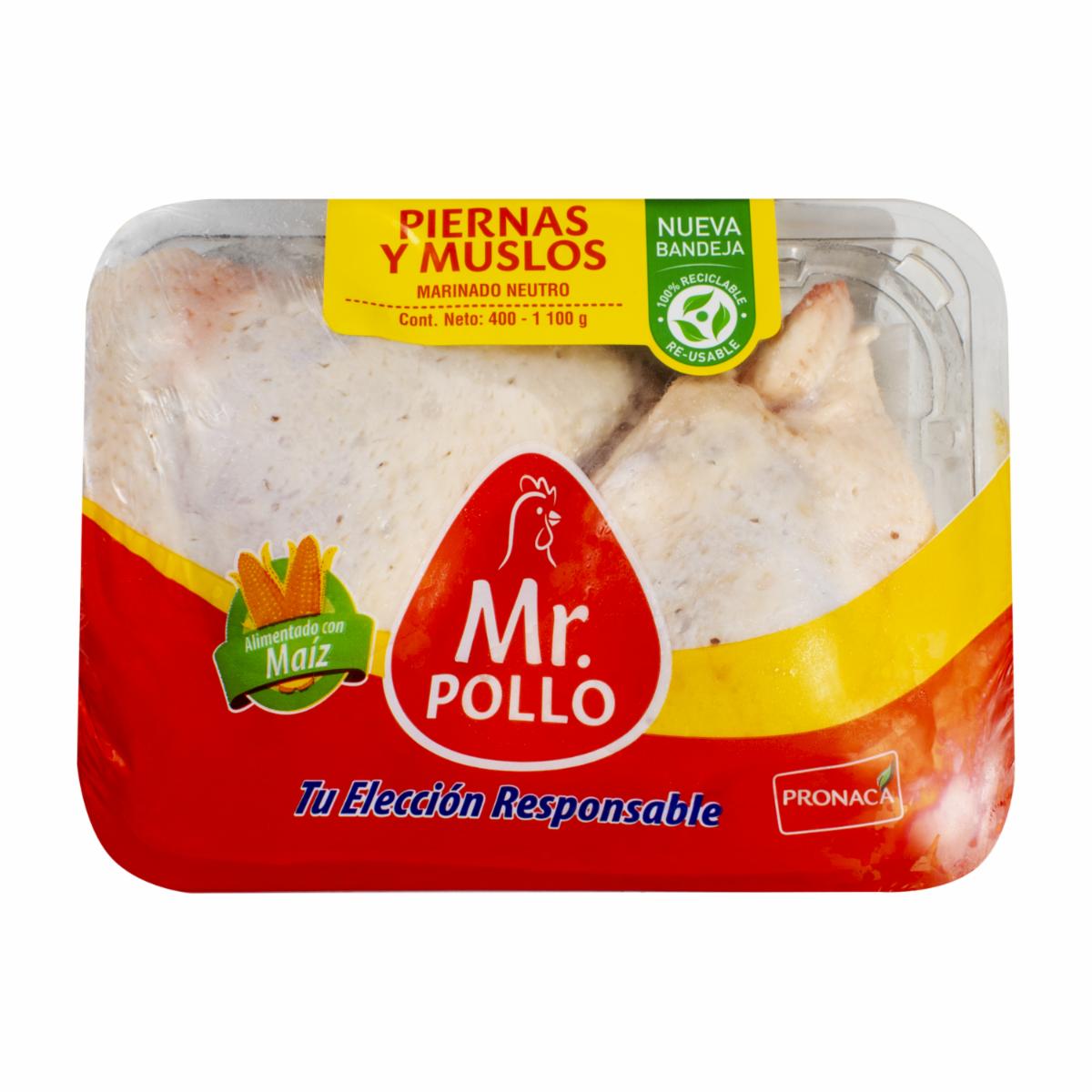 Piernas Y Muslos Bandeja MR. POLLO Al Peso