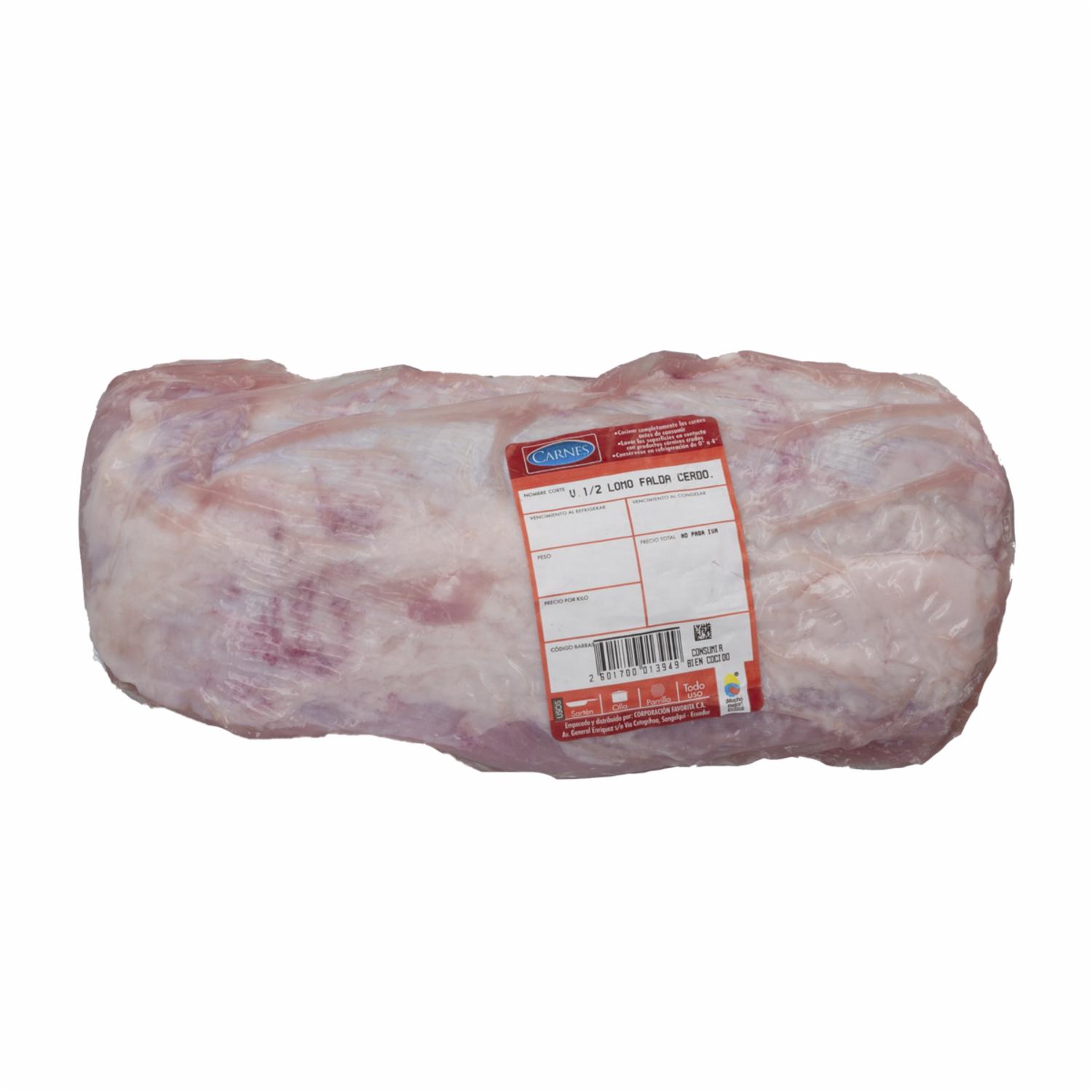 Carne De Cerdo Lomo De Falda SUPERCARNES Al Peso