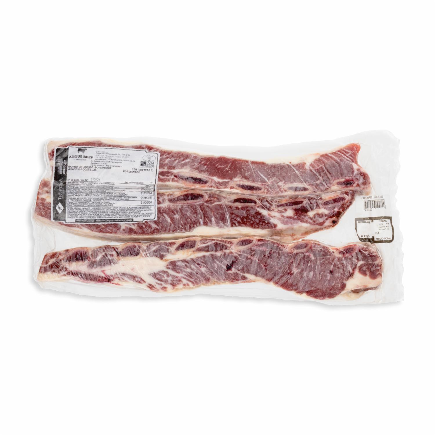 Corte Asado En Tira De Res TACUAREMBÓ Al Peso