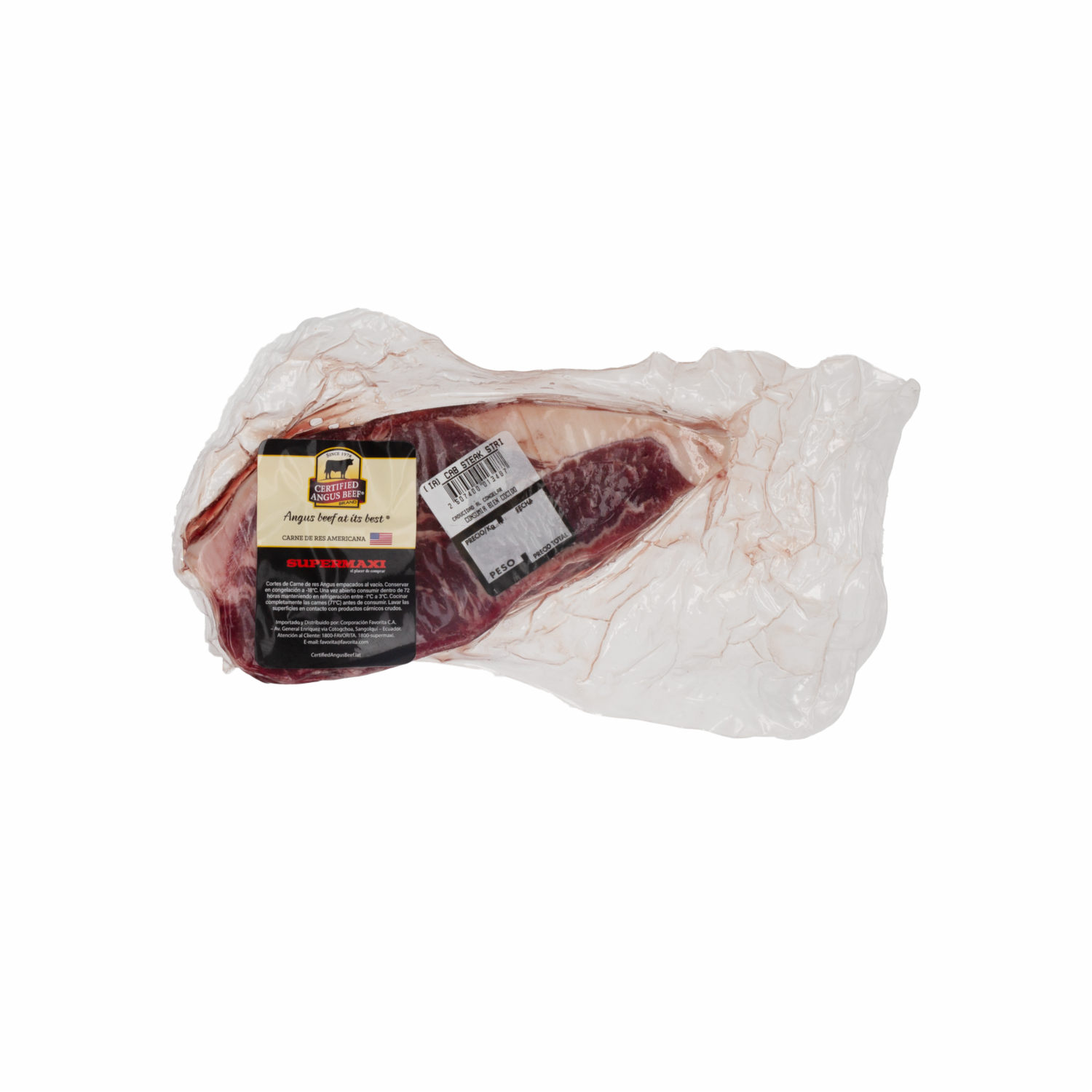 Bife De Chorizo Carne Importada Cerfifed Angus QUIRCHS FOODS Al Peso