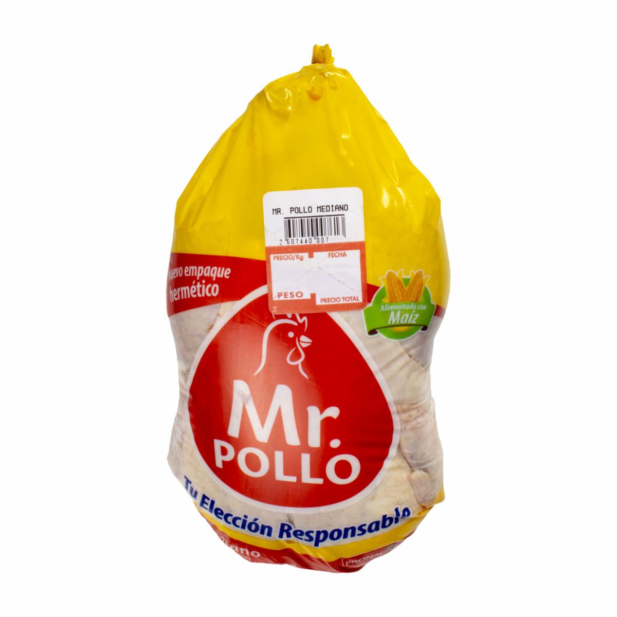 Pollo Completo Mediano MR. POLLO Al Peso