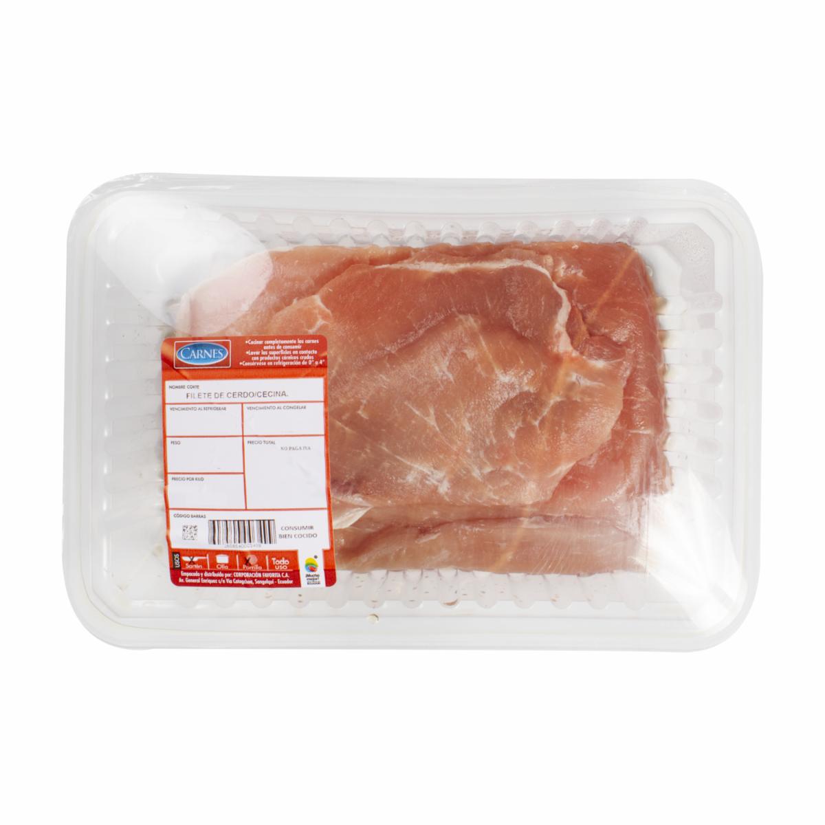 Filete Cecina De Cerdo SUPERCARNES Al Peso