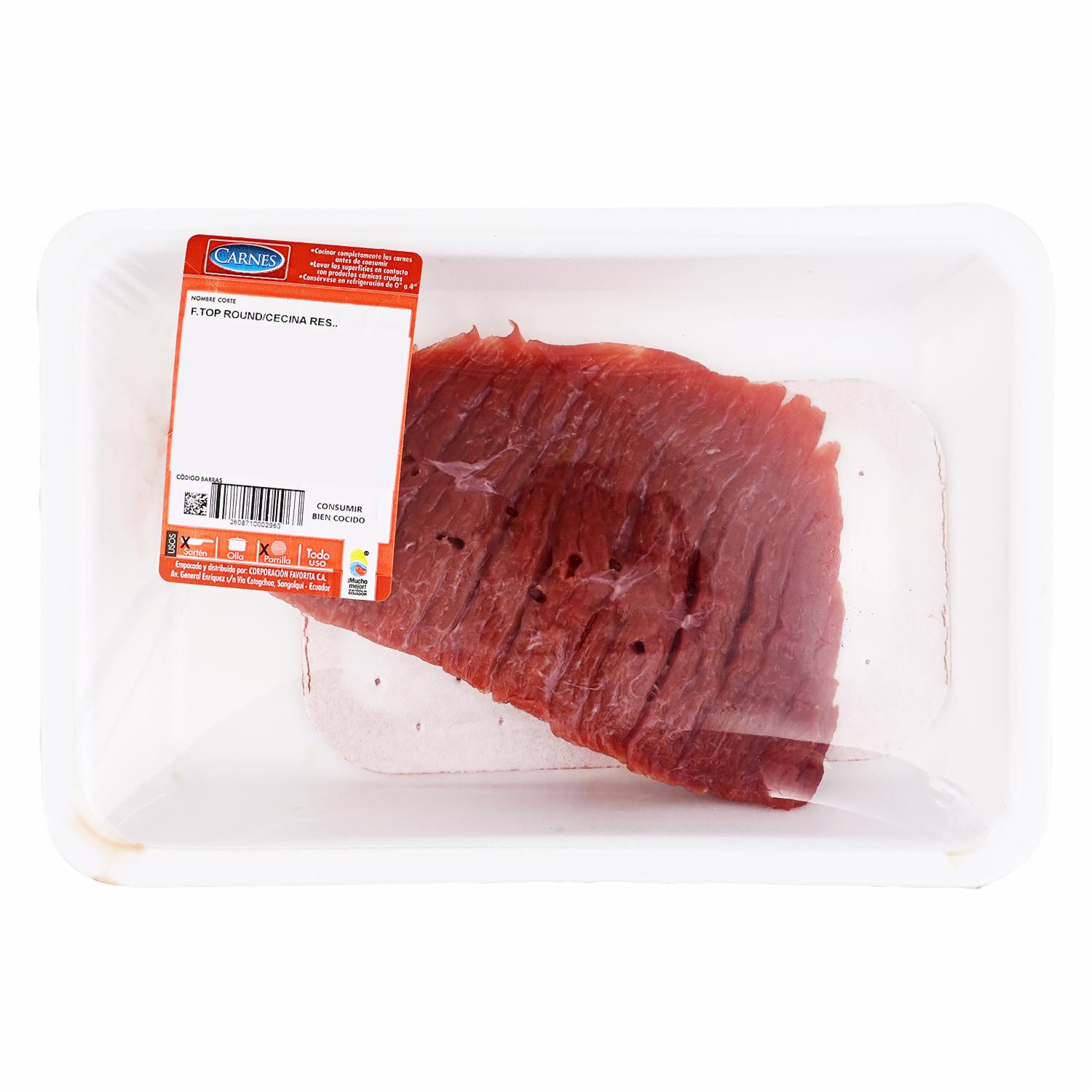 Carne De Res Top Round Cecina SUPERCARNES Al Peso