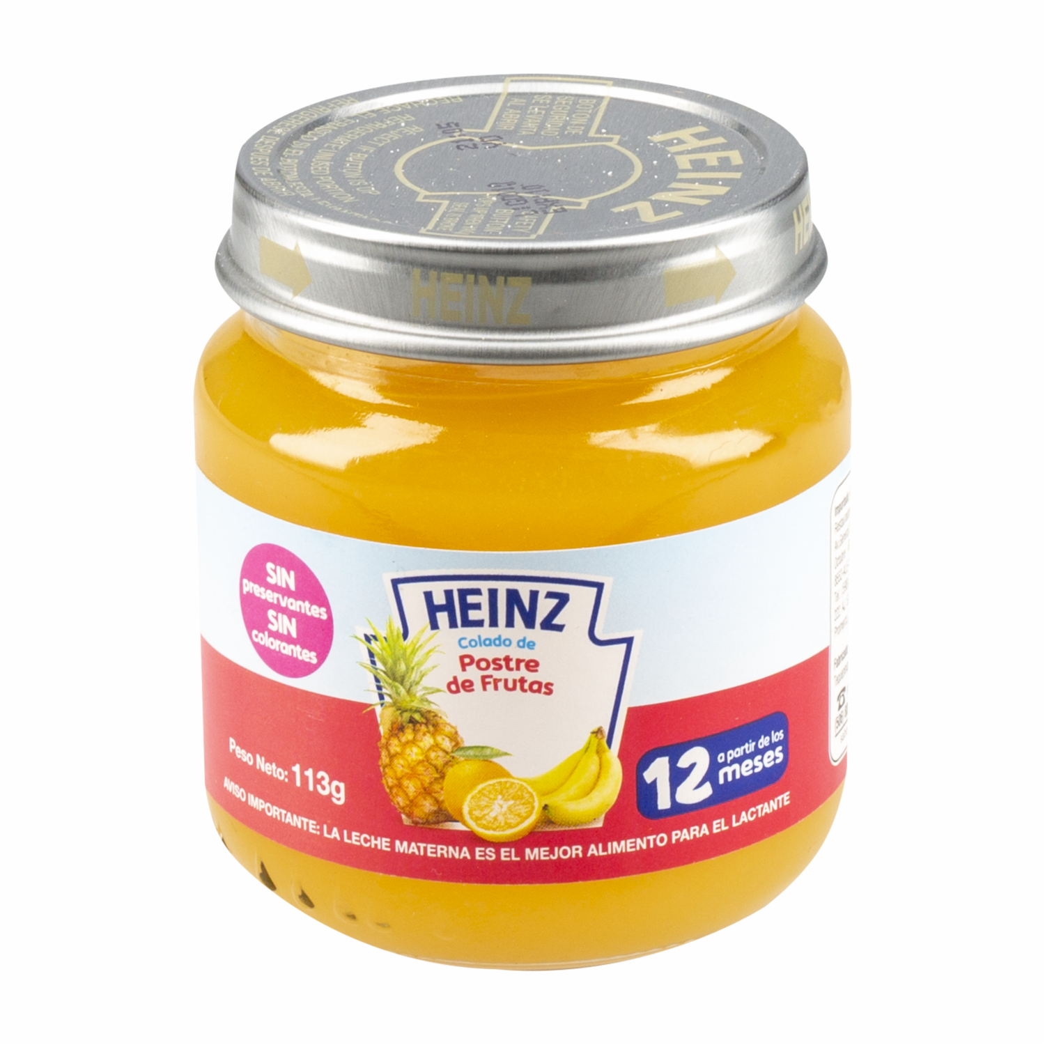 Compota Postre De Frutas HEINZ 113 g