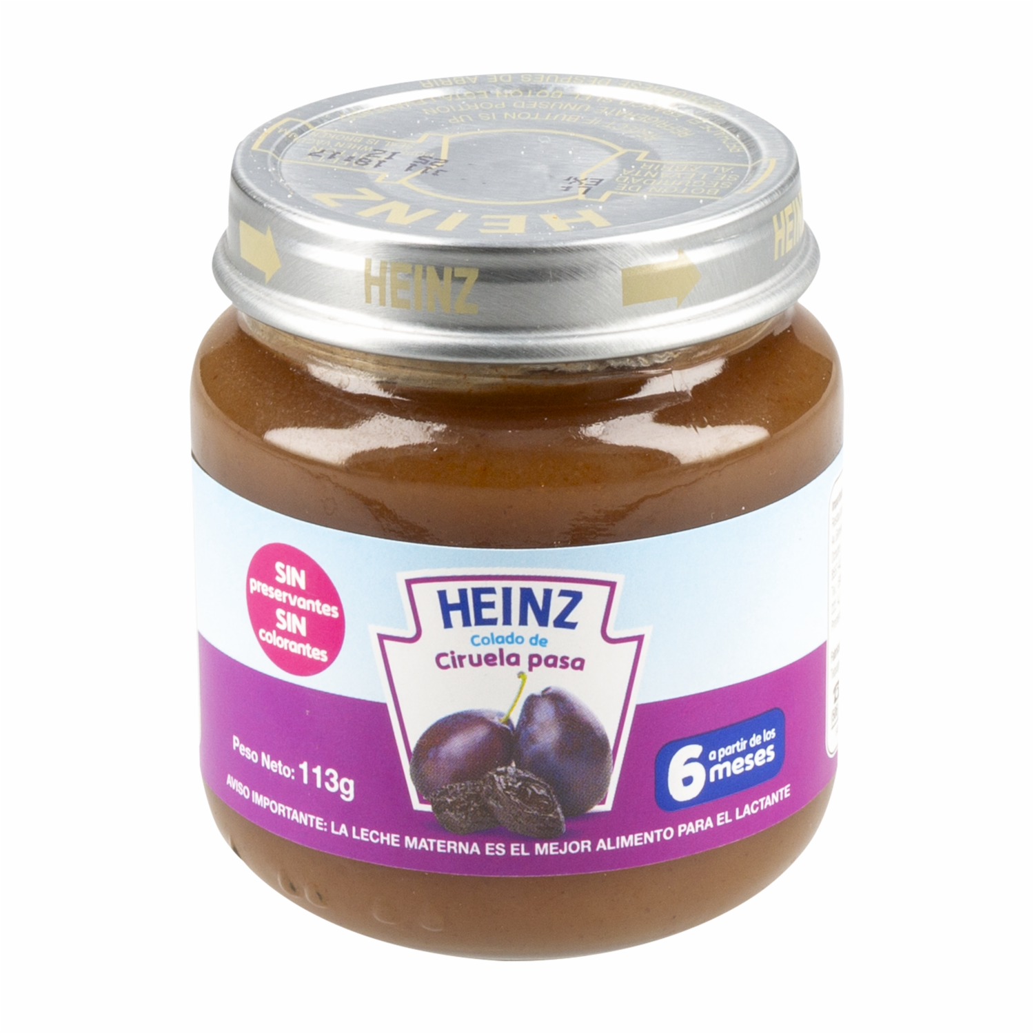 Compota De Ciruelas Pasas HEINZ 113 G
