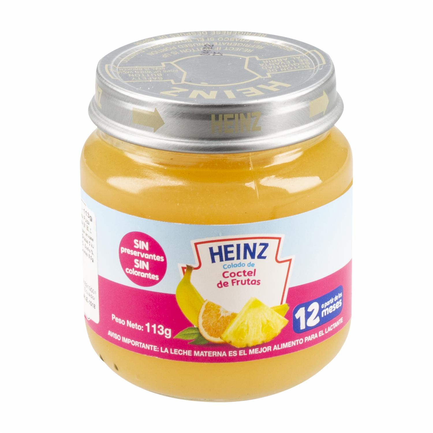 Compota De Frutas HEINZ 113 G