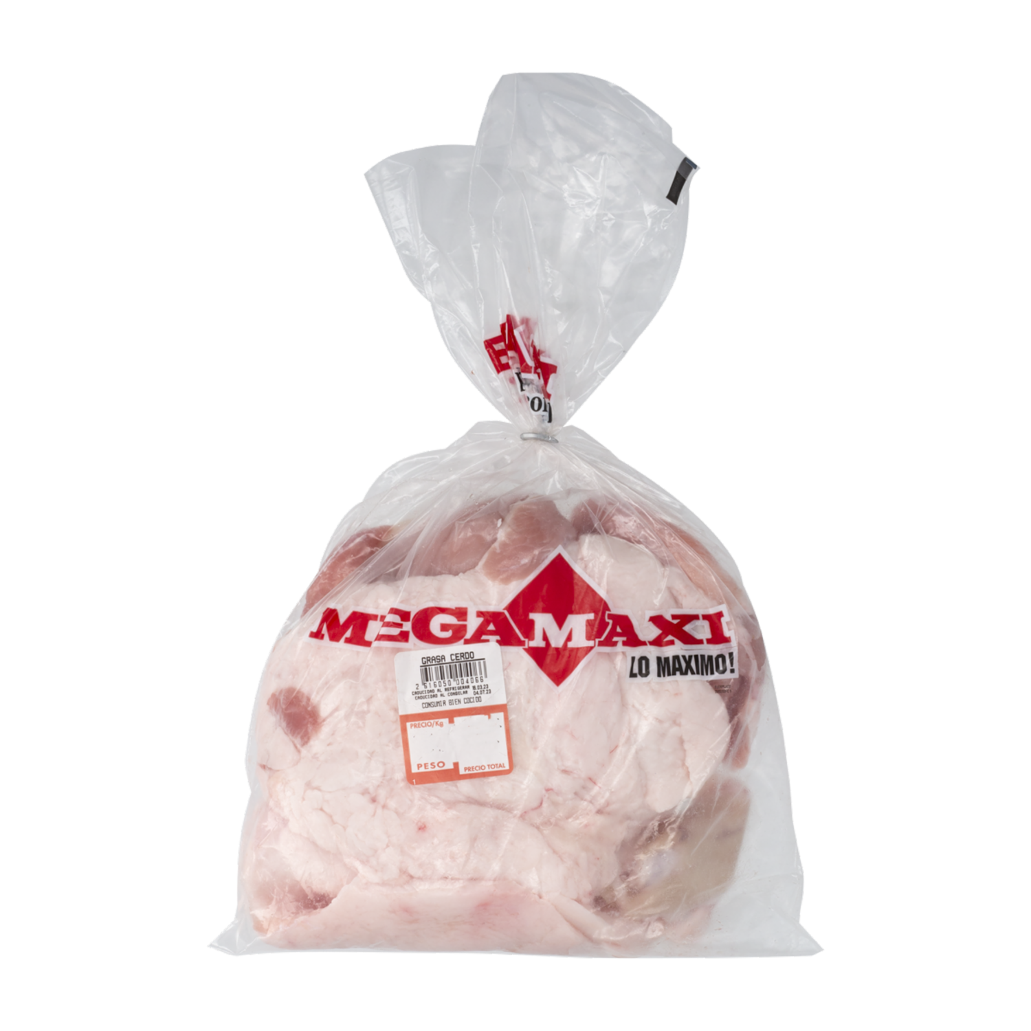 Grasa De Cerdo SUPERCARNES Al Peso
