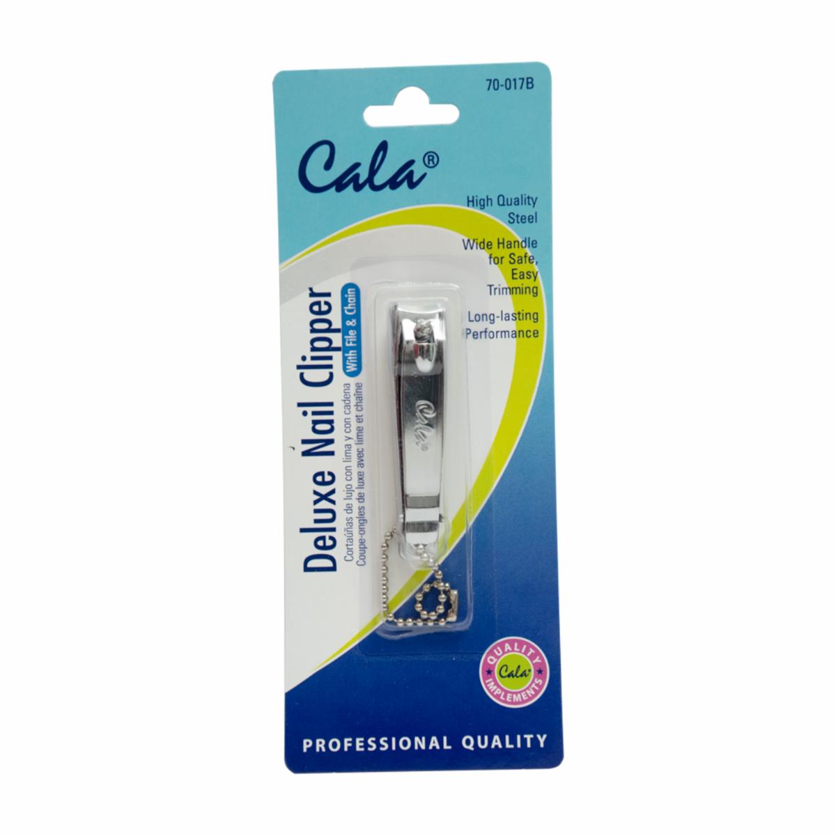 Corta Uñas Deluxe Grande Con Cadena CALA Unidad