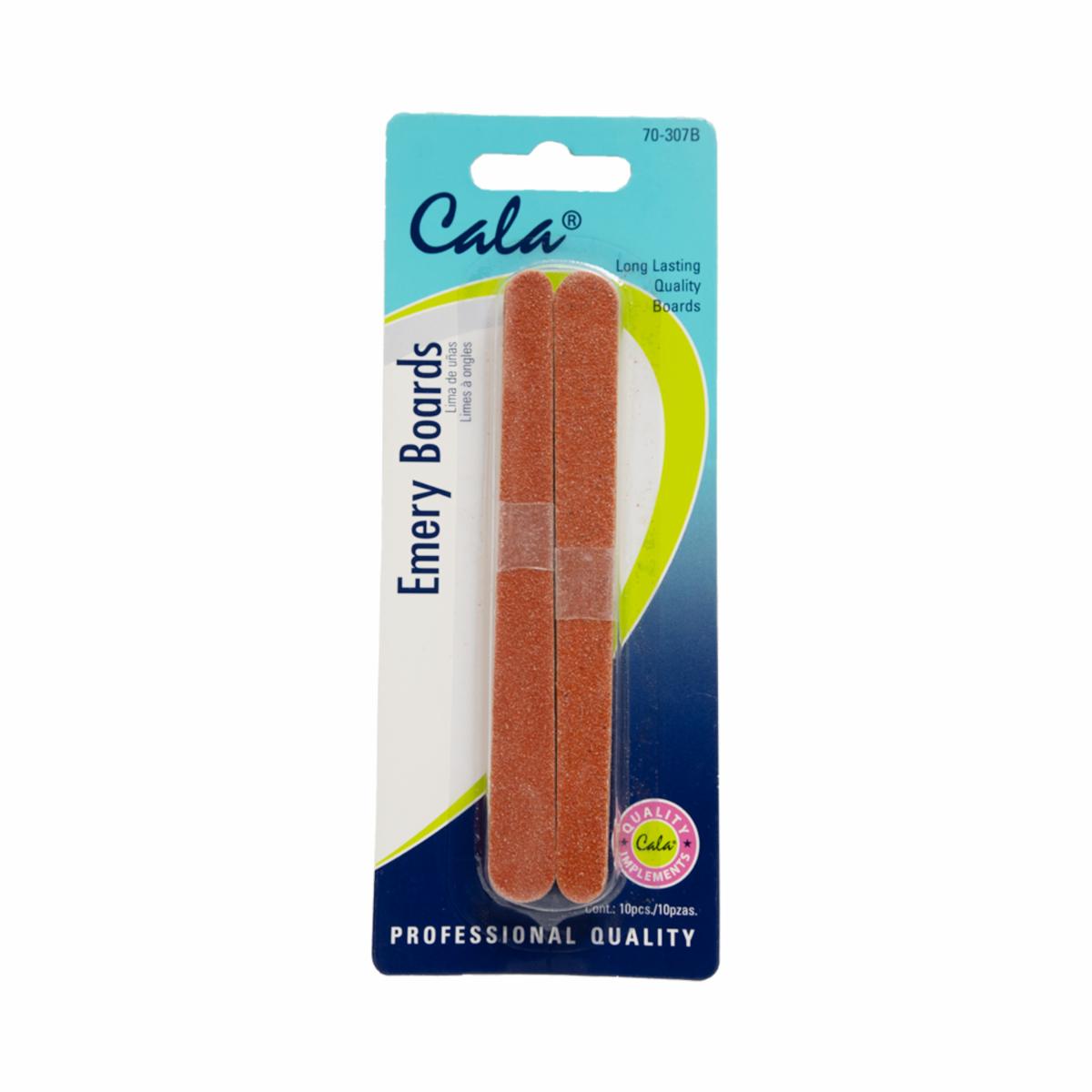 Lima De Uñas De Carton X10/Emery Boards (10 Pcs) CALA Unidad