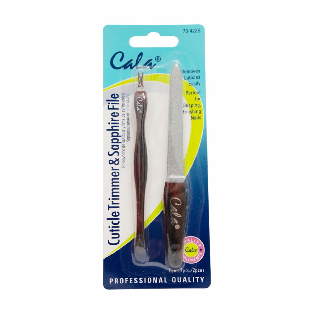Removedor De Cutícula Y Lima Cuticle CALA Unidad