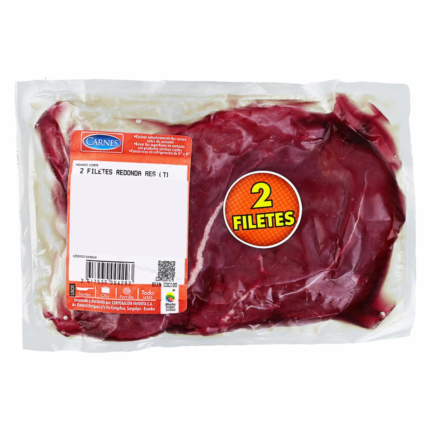 Filete De Pulpa Redonda De Res SUPERCARNES Al Peso