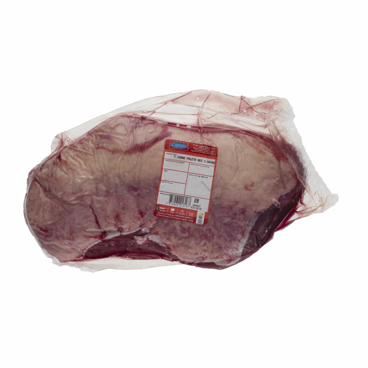 Carne Paleta De Res Con Grasa SUPERCARNES Al Peso
