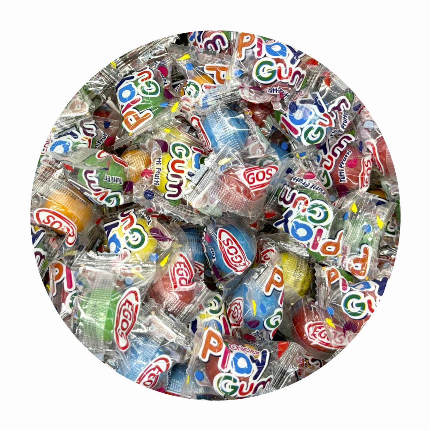 Chicle De Sabores En Bola Grande ECUAGOLOSINAS Al Peso