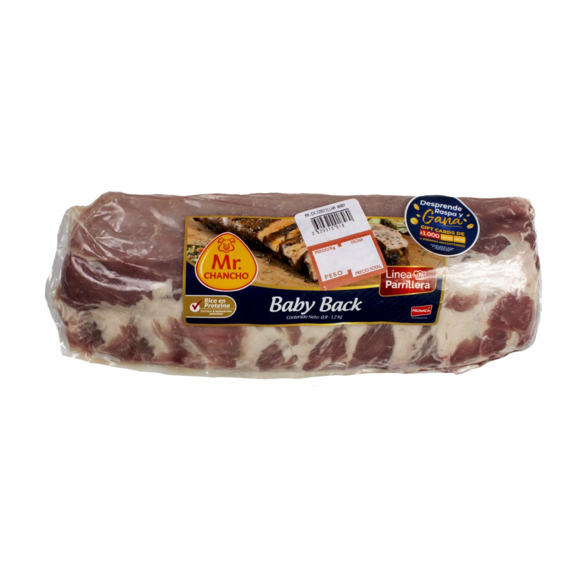 Costillar Baby Back MR. CHANCHO Al Peso