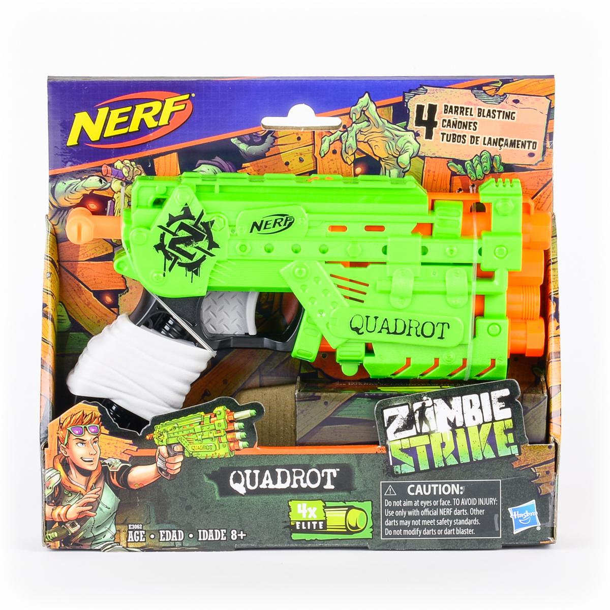 Pistola Nerf NERF Zombiestrike Quadrot