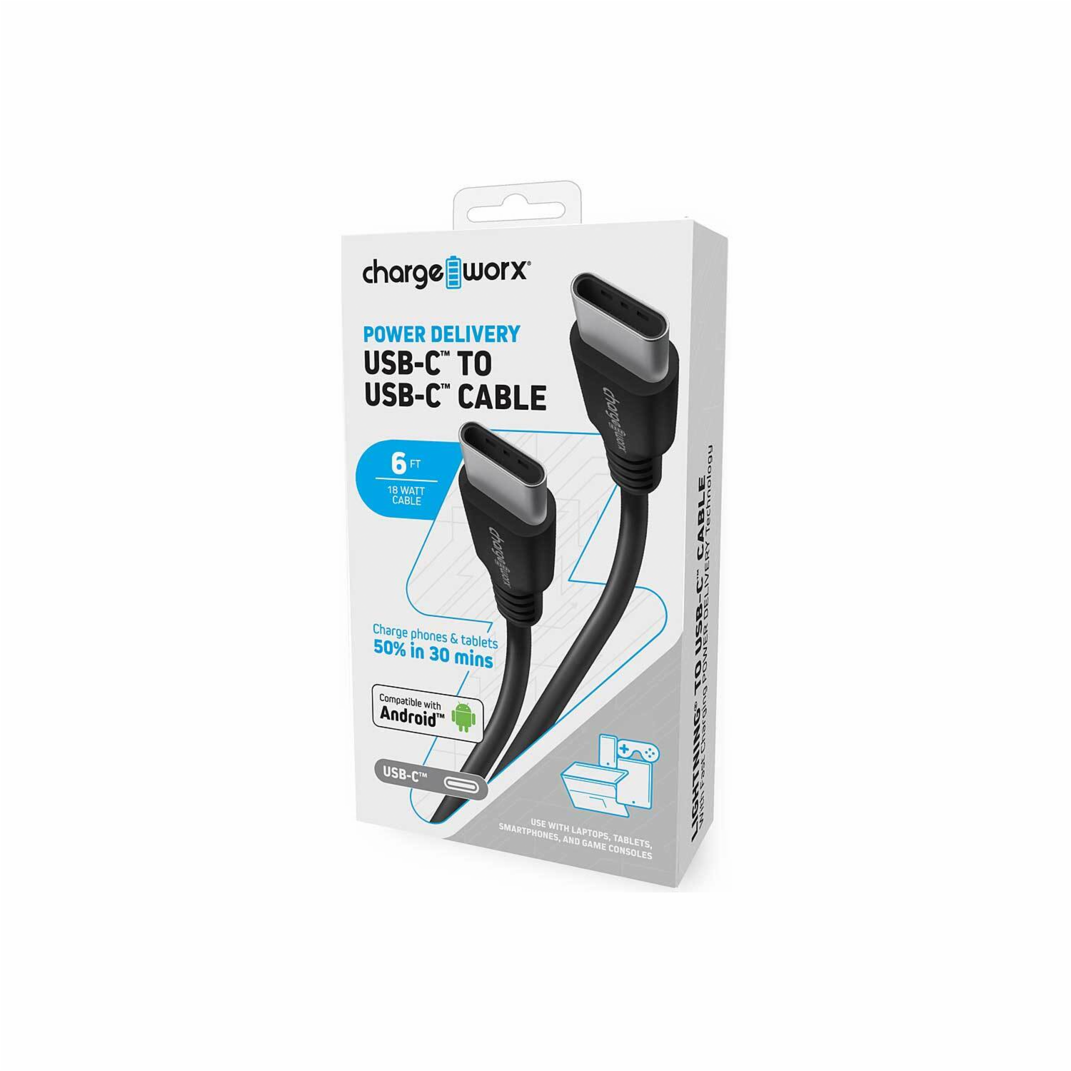 Usb C To Usb C CHARGE WORX Unidad
