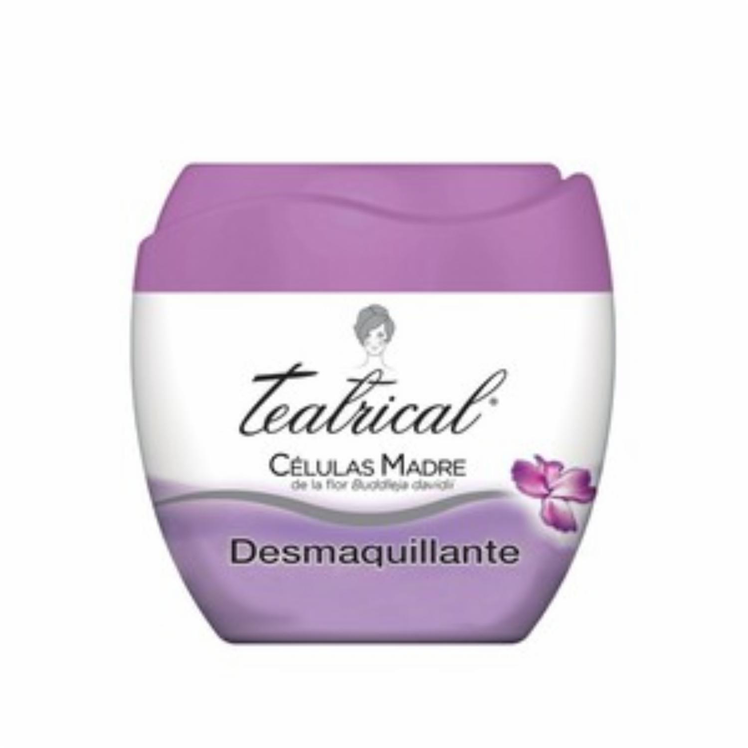 Crema Facial Con Células Madre Desmaquillante TEATRICAL 200 G