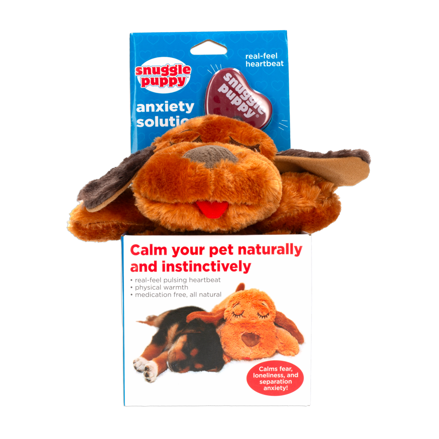 Juguete Para Mascota Cachorro Café SNUGGLE PUPPY Pequeño