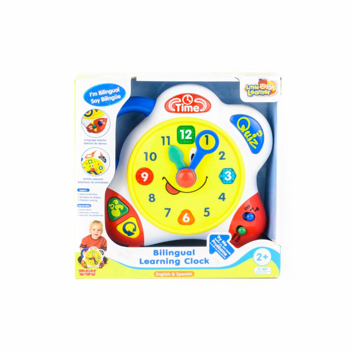 Set De Juego Reloj Didáctico HAP-P-KID Bilingüe