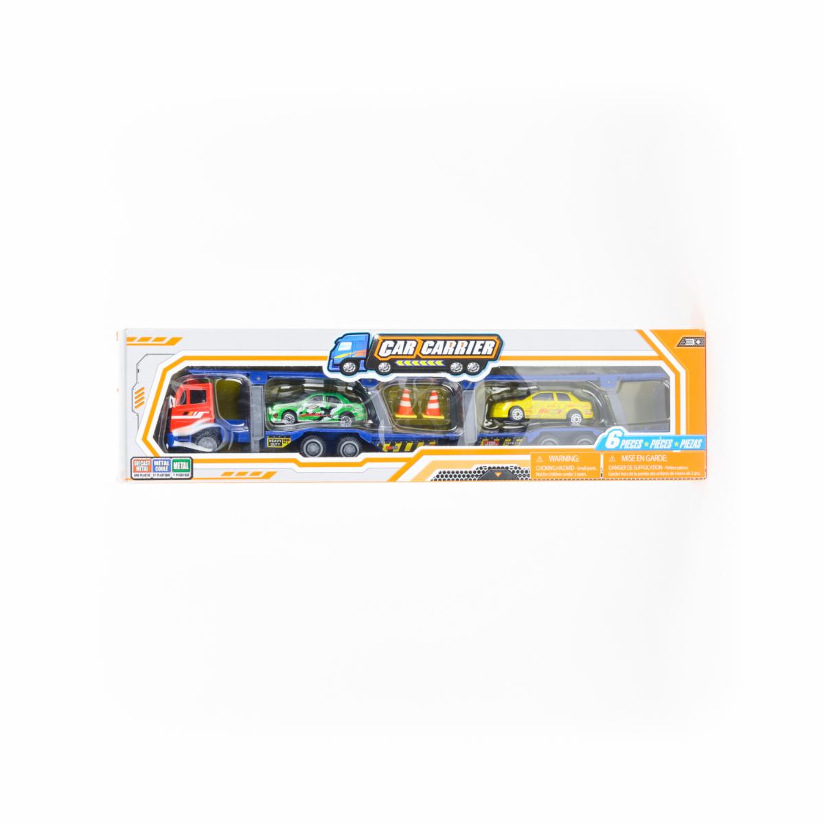 Camión Transportador SUNTOYS Incluye 4 Carros