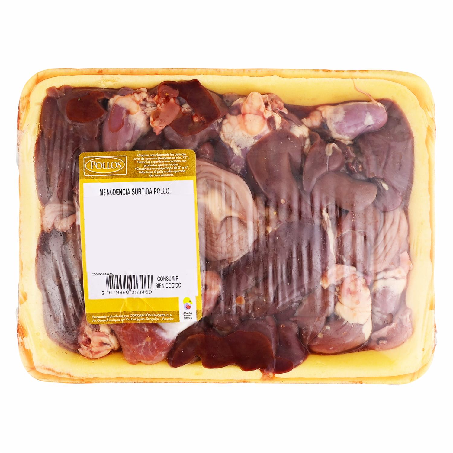 Menudencia Surtida De Pollo POFASA Al Peso