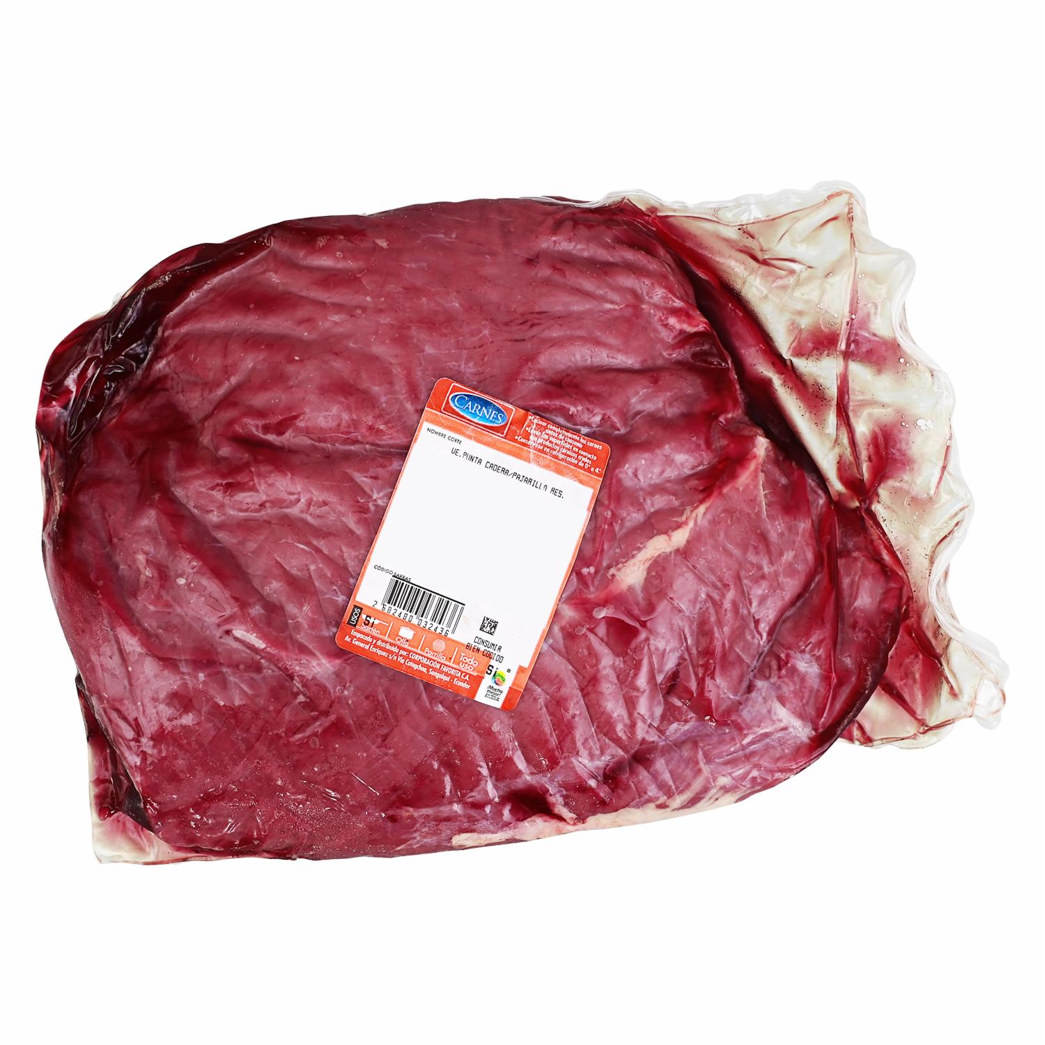 Carne Punta De Cadera Pajarilla De Res SUPERCARNES Al Peso