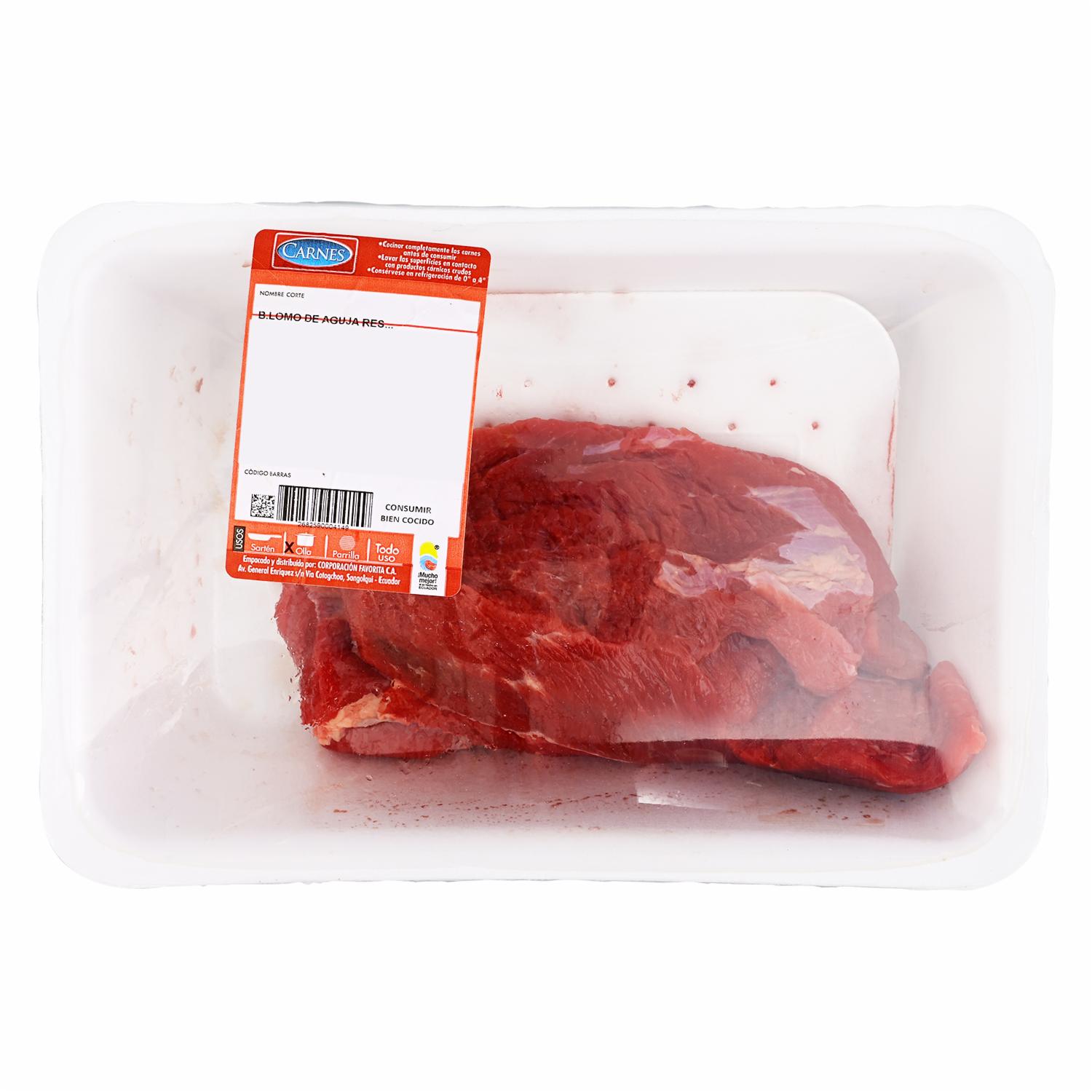 Lomo De Aguja De Res SUPERCARNES Al Peso