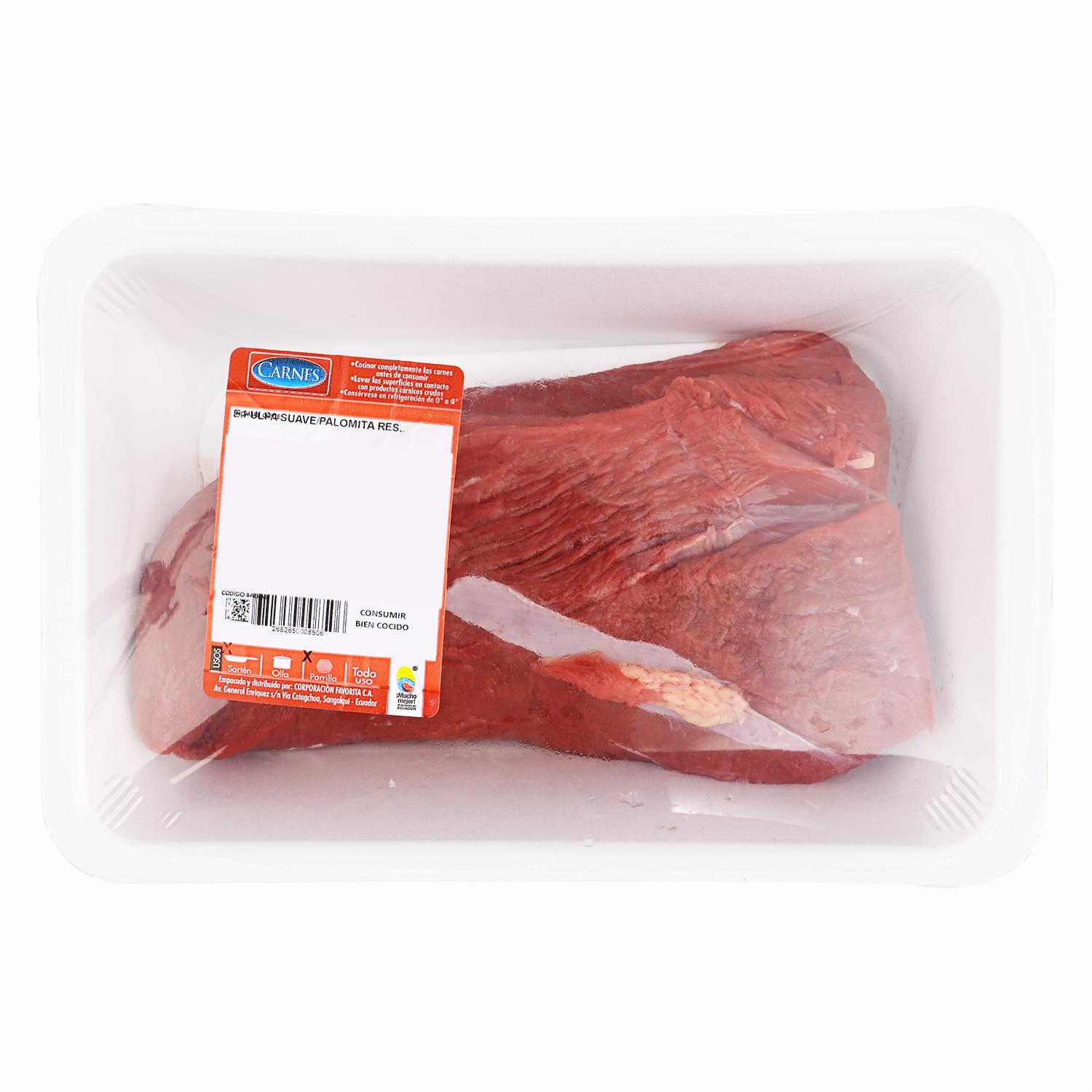Corte De Res Pulpa Suave Palomita SUPERCARNES Al Peso