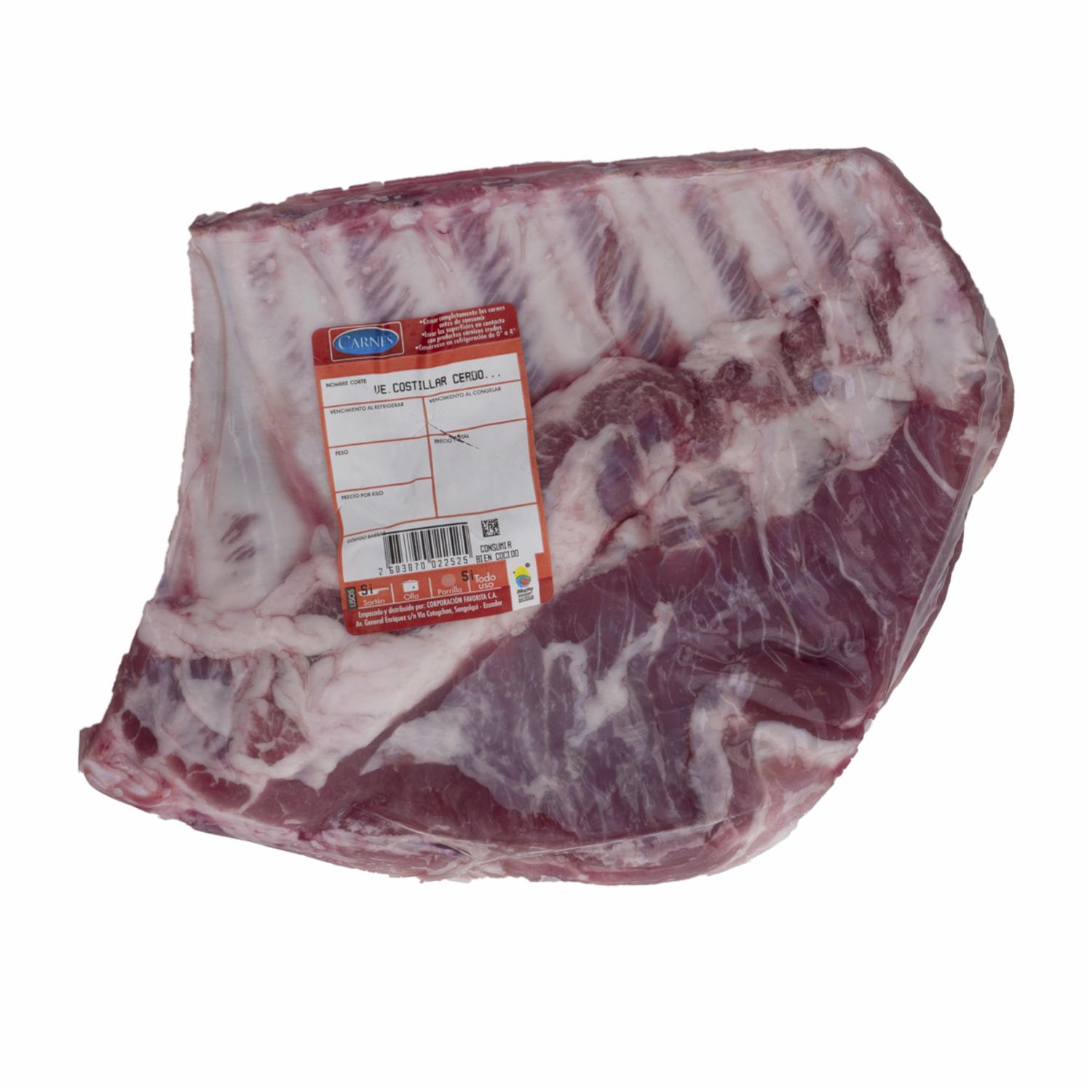 Costillar De Cerdo SUPERCARNES Al Peso