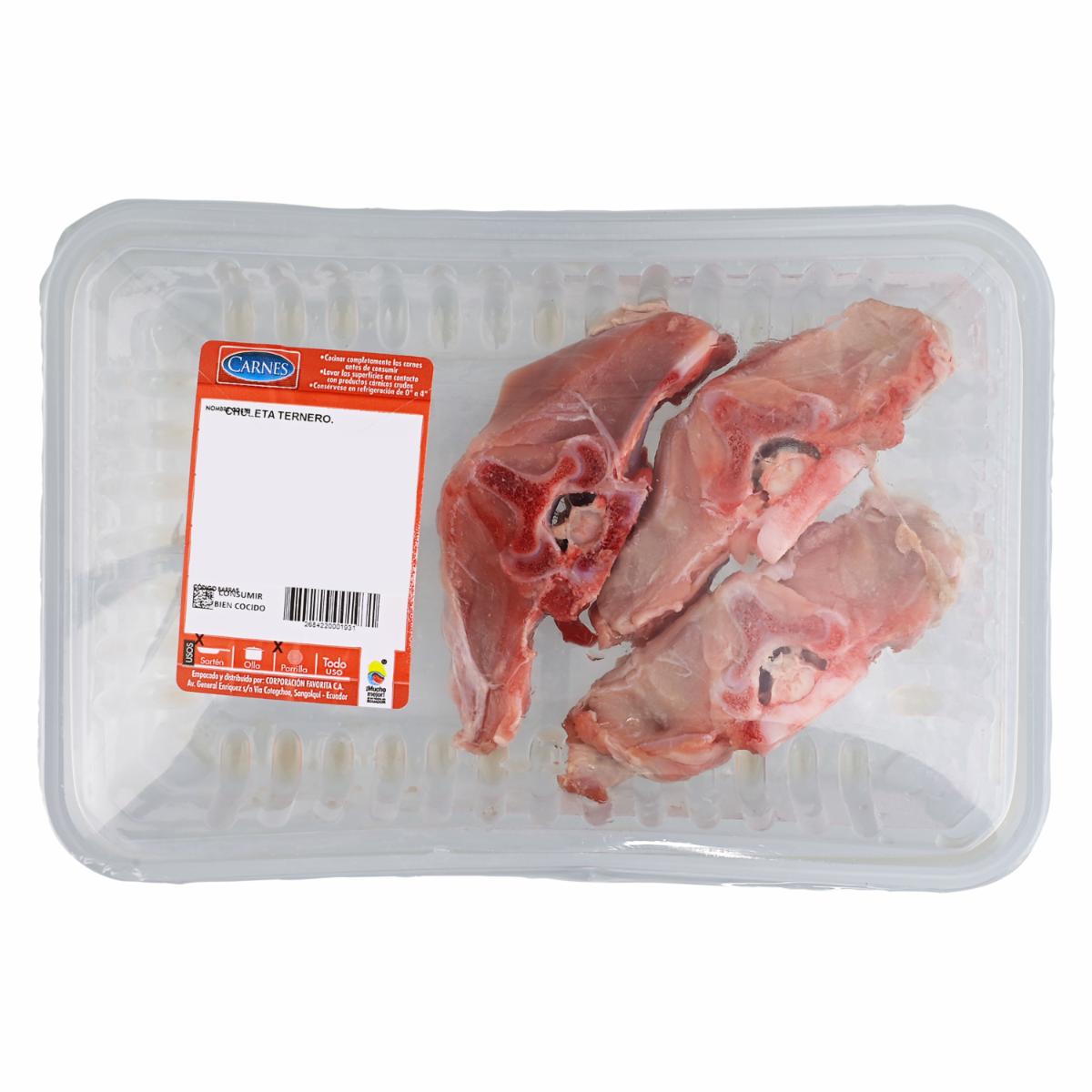 Chuleta De Ternero SUPERCARNES Al Peso