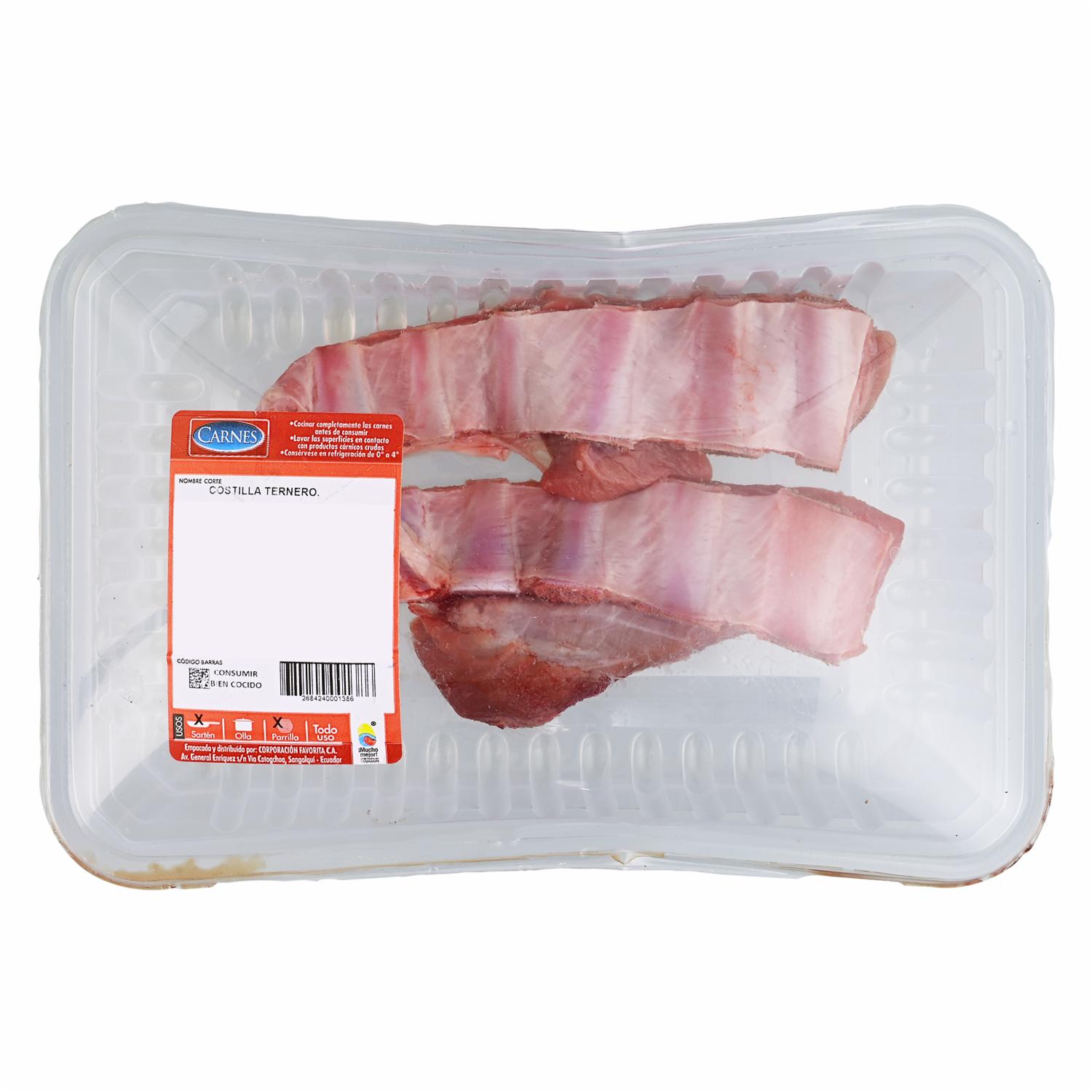 Costilla De Ternero SUPERCARNES Al Peso
